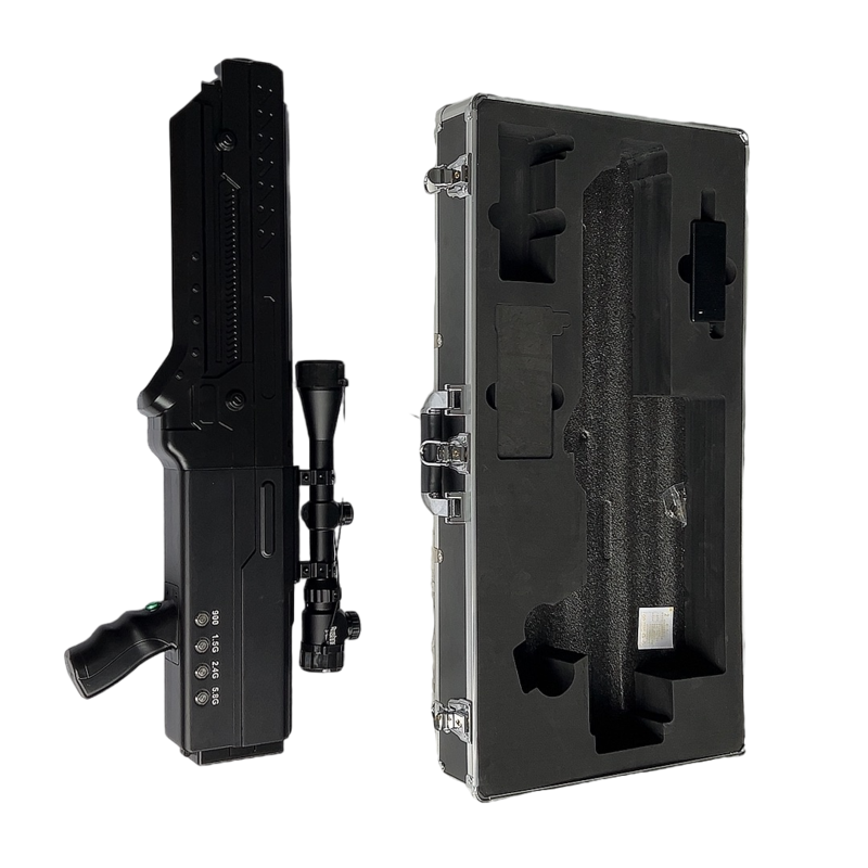  泉州手持便携式枪型低空防御反制四通道A型